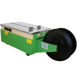 Flejadora de cajas de cartón semiautomática de bajo perfil - (Modelo - MST-201) por JORESTECH®